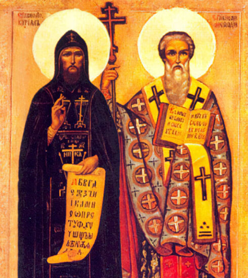 Madre y Maestra. Santos de ayer, para el mundo de hoy. Febrero: la inteligencia de la liturgia. San Cirilo y San Metodio. Gianluca Pitzolu. Hermandad Misionera de Nuestra Señora del Sagrado Corazón. MSC
